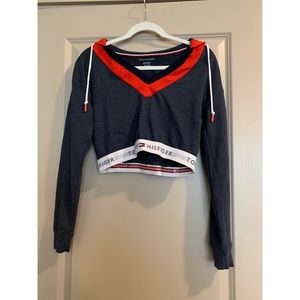 Tommy Hilfiger Retro Cropped Lounge Hoodie